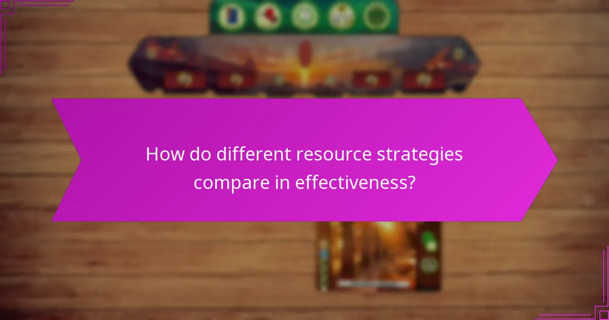 Which factors influence effective resource allocation at age three?
