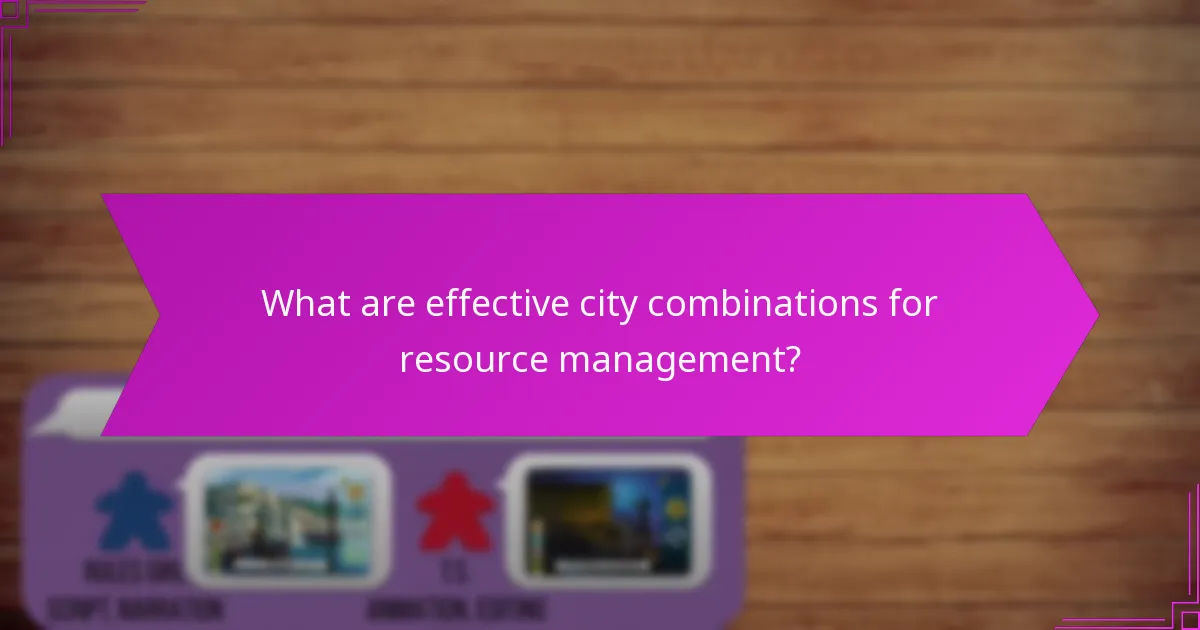 How can technology enhance city combination strategies?