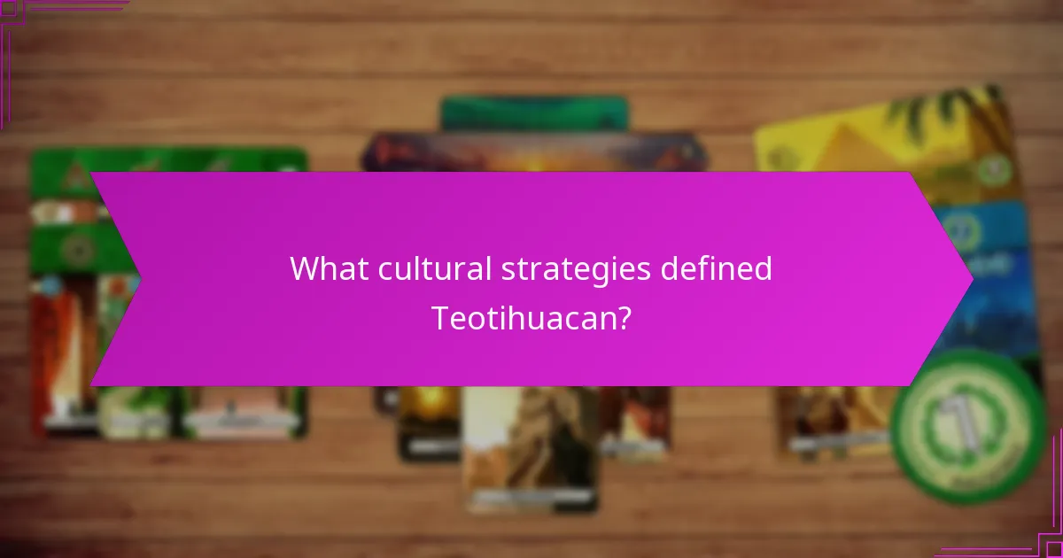 What demographic transitions occurred in Teotihuacan?
